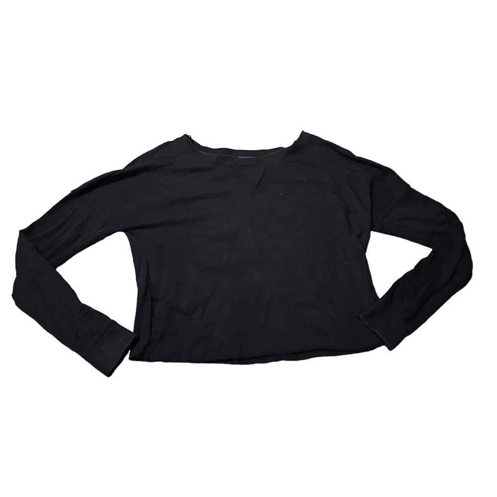 Aeropostale Size S Black Crop Top Sweater